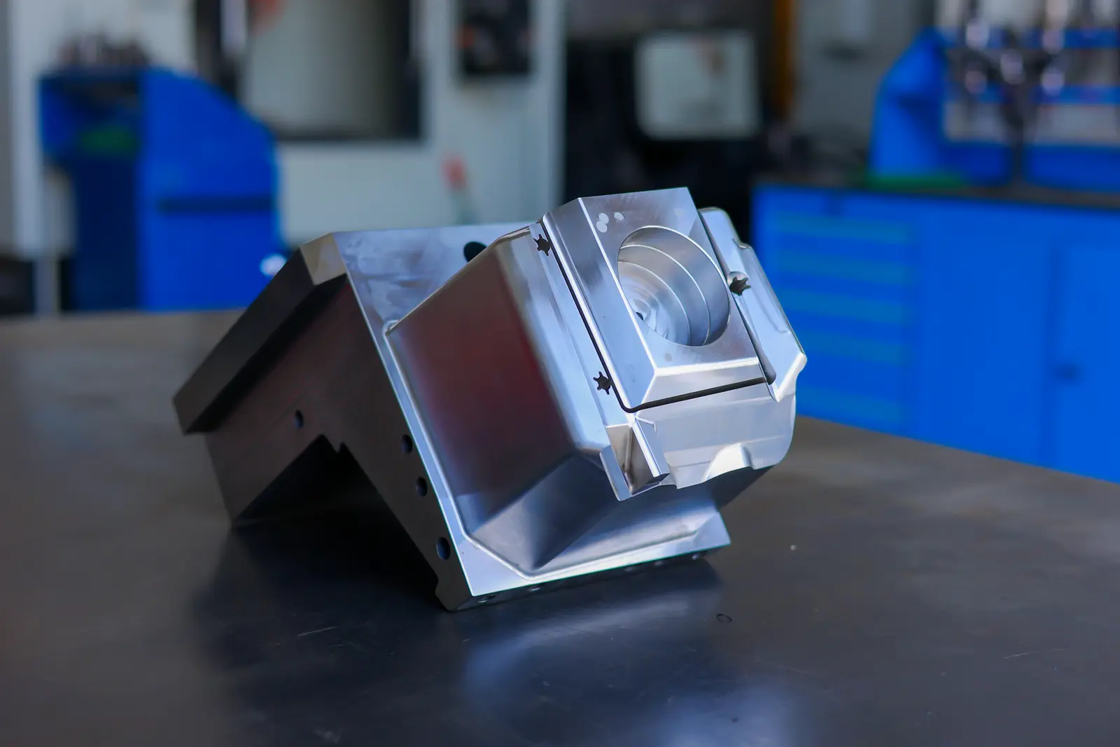 Production process at Eksenmold Europa